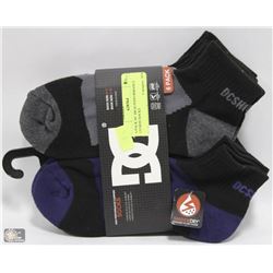 6 PACK DC HIGH PERFORMANCE CUSHION SOCKS