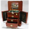 Image 1 : LARGE JEWELLERY BOX WITH CONTENTS