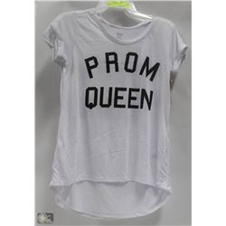 LOT OF 2 "PROM QUEEN" LADIES TSHIRTS
