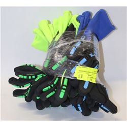 BUNDLE OF 8 NEW FIT-IT MECHANIC GLOVES