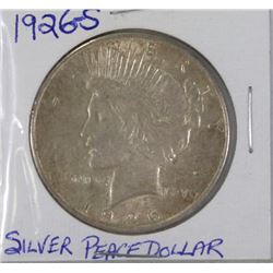 1926-S U.S.L SILVER PEACE DOLLAR (SCARCE