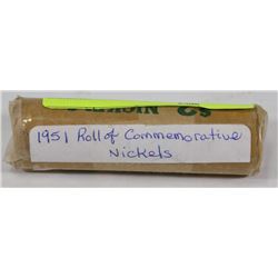 1951 BANK ROLL OF COMMEMORATIVE