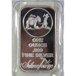 1OZ PURE SILVER BAR SILVER TOWN