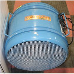 SUREFLAME CONSTRUCTION FAN