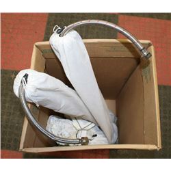 BOX WITH NEW PLUMBING INCL BRAIDED LINES AND