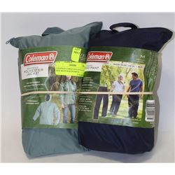COLEMAN CARGO NYLON PANTS SIZE MEDIUM & WOMENS