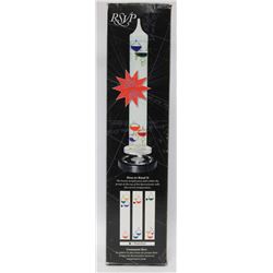 15" GALILEO THERMOMETER WITH LIGHT STAND