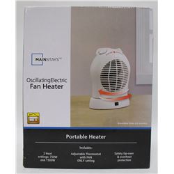MAINSTAYS  OSCILLATING ELECTRIC FAN
