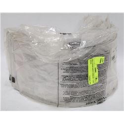 MSA CLEAR SAFETY SHIELDS - 12 IN TOTAL