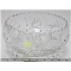 Image 1 : LARGE AMERICAN BRILLIANT CUT CRYSTAL FOOTED BOWL