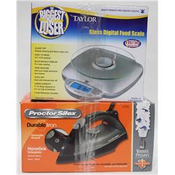 THE BIGGEST LOSER FOOD SCALE AND PROCTOR SILEX