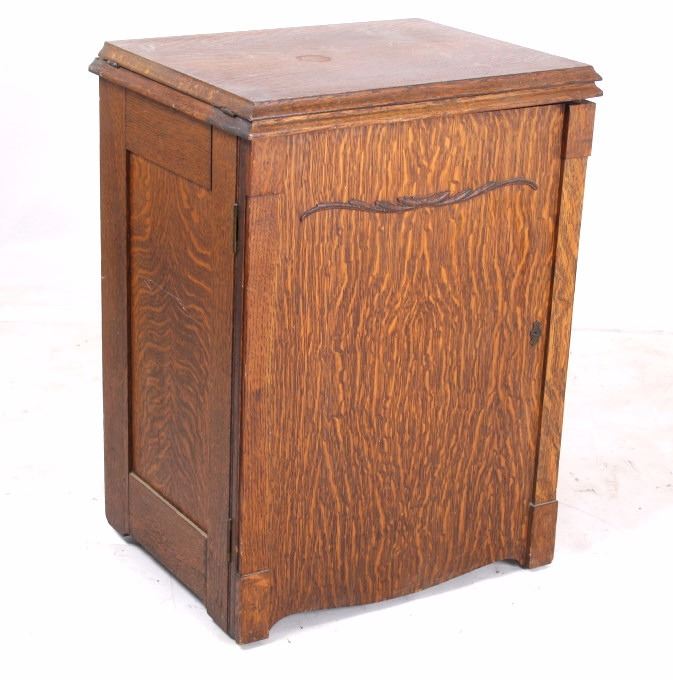 Quarter Sawn Oak Hideaway Sewing