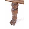 Image 4 : Quarter Sawn Oak Claw Foot Table 19th C.