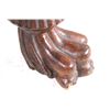 Image 6 : Quarter Sawn Oak Claw Foot Table 19th C.