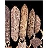 Image 8 : Tibetan Ritual Bone Apron Crown Cuffs 18th/19th C.