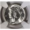 Image 2 : 1945-S MERCURY DIME, NGC MS-67