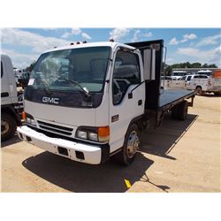 2005 W5500 FLATBED TRUCK VIN/SN:MI0599A159T071505 - GM DIESEL ENGINE, A/T, P/S, A/C, 17' FLATBED BOD