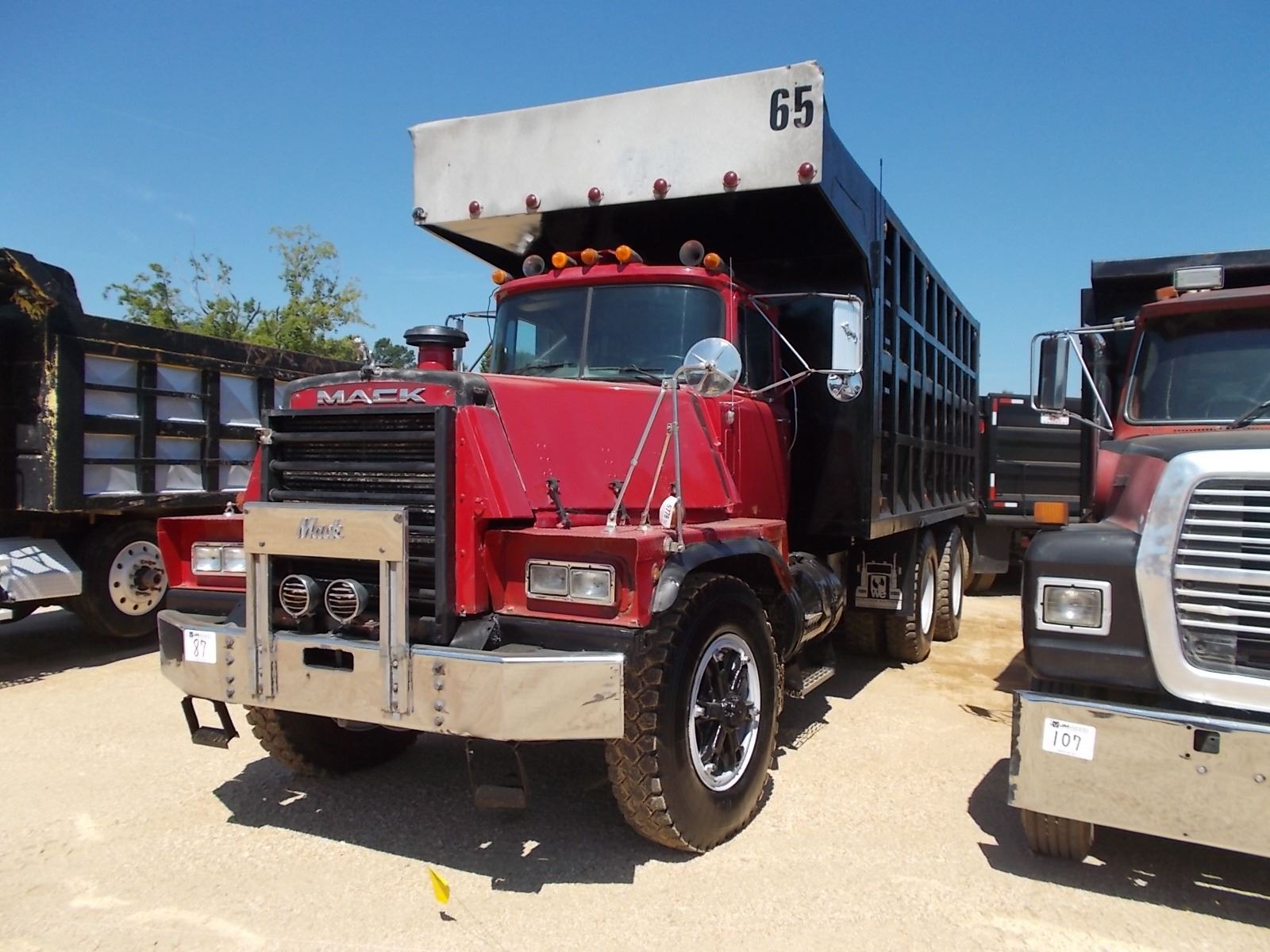 1999 MACK RD888 SX DUMP, VIN/SN:1M2P278C4XM002199 - T/A, MACK DIESEL ...