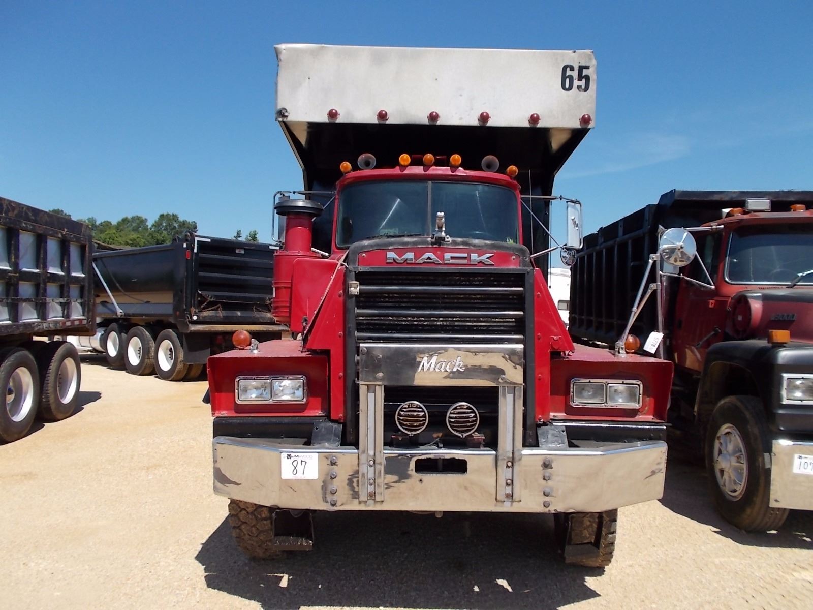 1999 MACK RD888 SX DUMP, VIN/SN:1M2P278C4XM002199 - T/A, MACK DIESEL ...