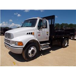 2003 STERLING ACTERRA FLATBED DUMP, VIN/SN:2FZACGAK23AL69037 - S/AN 210 HP CAT 3126 DIESEL ENG, 6 SP