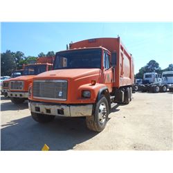 2001 FREIGHTLINER FL80 GARBAGE TRUCK, VIN/SN:1FVHBXAK61HJ27896 - T/A, DIESEL ENGINE, ALLISON AUTO TR