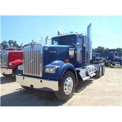 2014 KENWORTH W900 TRUCK TRACTOR, VIN/SN:1XKWD40X9EJ414273 - T/A, 450HP CUMMINS ISX15 ENGINE, 10 SPD