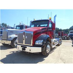 2015 KENWORTH T880 TRUCK TRACTOR, VIN/SN:1XKZDK9X5FJ429875 - T/A, 430 HP PACCAR 1700 ENG, 13 SPD TRA