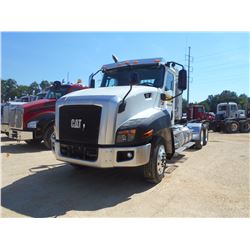 2013 CAT CT660 TRUCK TRACTOR, VIN/SN:1HJJKTLT5DJ308214 - T/A, 550HP CAT C15 DIESEL ENGINE, 18 SPD TR