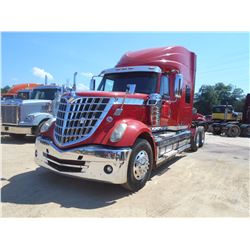 2013 INTERNATIONAL LONESTAR TRUCK TRACTOR, VIN/SN:3HSCXSJR4DN124102 - T/A, 475 HP MAXX FORCE ENG, 10