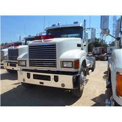 2013 MACK CHU613 TRUCK TRACTOR, VIN/SN:1M1AN07Y5DM013293 - T/A, 505 HP MACK MP8505C ENG, A/T,M 40K R