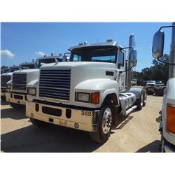 2013 MACK CHU613 TRUCK TRACTOR, VIN/SN:1M1AN07Y9DM015113 - 445 HP MACK MP8 ENG, MACK T310 10 SPD TRA