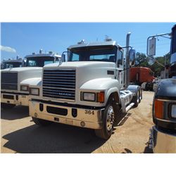 2013 MACK CHU613 TRUCK TRACTOR, VIN/SN:1M1AN07Y8DM015121 - 445 HP MACK MP8 ENG, MACK T310 10 SPD TRA