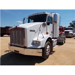 2011 KENWORTH T800 SLEEPER TRUCK, VIN/SN:1XKDDU9X4BJ280696 - CAT C13-430 ACERT, ENGINE BRAKE 10 SPD,