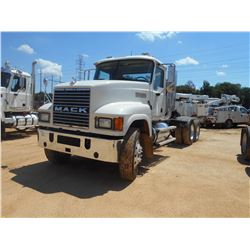 2007 MACK CHN613 TRUCK TRACTOR, VIN/SN:1M2AJ06Y47N007119 - T/A, MACK DIESEL ENGINE, 10 SPD TRANS, 38