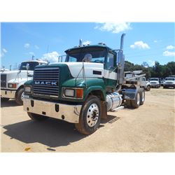 2007 MACK CH613 TRUCK TRACTOR, VIN/SN:1M1AJ07Y37N008491 - T/A, 400 HP MACK DIESEL ENGINE, 13 SPD TRA