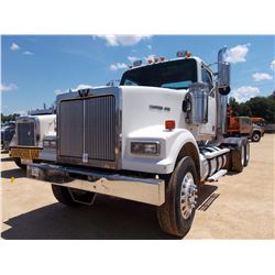 2009 WESTERN STAR TRUCK TRACTOR, VIN/SN:5KJJAECY39PAD4848 - T/A, 460 HP MERCEDES DIESEL ENG, 10 SPD 