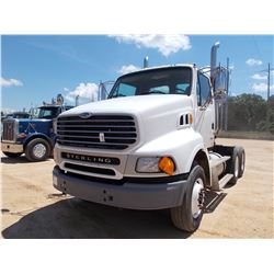 2006 STERLING TRUCK TRACTOR, VIN/SN:2FWJA3DE96AV63389 - T/A, CAT DIESEL ENG, 10 SPD TRANS, 12K FRONT