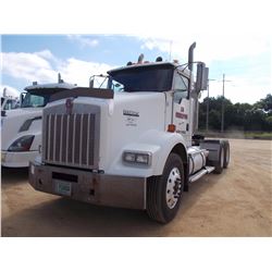 2005 KENWORHT T800 TRUCK TRACTOR, VIN/SN:1XKDDB9X85J113203 - 475HP CAT C15 DIESEL ENGINE, 10 SPD TRA