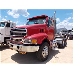 2006 STERLING TRUCK TRACTOR, VIN/SN:2FWJAZDE16AW08778 - T/A, CAT DIESEL ENG, 10 SPD TRANS, 40K REARS