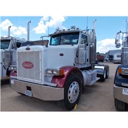2005 PETERBUILT 378 TRUCK TRACTOR, VIN/SN:1XPFDB9X65N857611 - T/A, 475HP CAT C15 DIESEL ENGINE, 10 S
