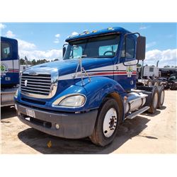 2006 FREIGHTLINER COLUMBIA TRUCK TRACTOR, VIN/SN:1FUJA6CK56LW32106 T/A, S60 DETROIT DIESEL ENG, 10 S