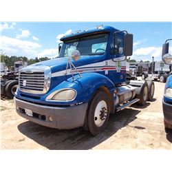 2005 FREIGHTLINER COLUMBIA TRUCK TRACTOR, VIN/SN:1FUJA6CK35LN62569 T/A, S60 DETROIT DIESEL ENG, 10 S