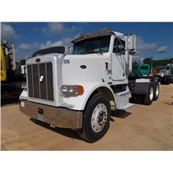 2000 PETERBILT 378 TRUCK TRACTOR, VIN/SN:1XPFDU9X5YS538326 - CAT C12 DIESEL ENG, 10 SPD TRANS, 36K R
