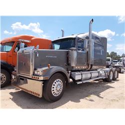 2000 WESTERN STAR 4964 TRUCK TRACTOR, VIN/SN:2WKEDD3J6YK966323 - 490 HP CAT DIESEL ENGINE, 13 SPD TR
