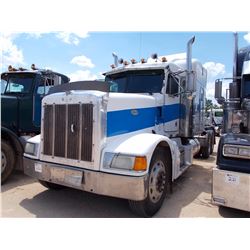 1999 PETERBILT 377 TRUCK TRACTOR, VIN/SN:1XPCDR9X2XD45535 - T/A, S60 DETRIOT DIESEL ENGINE, 10 SPD T
