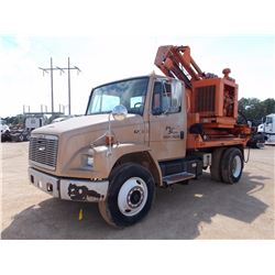 2000 FREIGHTLINER FL60 GUARD RAIL TRUCK, VIN/SN:1FV6GFBC3YHB88145 - S/A CUMMINS DSL ENGINE, 6 SPD TR