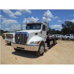 2013 PETERBILT PB337 ROLLBACK TRUCK, VIN/SN:2NP2HM6X20M176112 - PACCAR PX6 DIESEL ENGINE, ALLISON AU