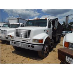 1997 INTERNATIONAL 4700 DUMP, VIN/SN:1HTSCAANXVH461556 - INTL DIESEL ENG, 7 PSD TRANS, 21K REARS, 12