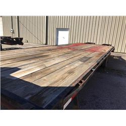 2006 ANDERSON MANUFACTURING GOOSENECK TRAILER, VIN/SN:4YNGN29216C039860 - T/A, 8' X 24' DECK, 5' BEA