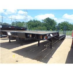2013 GLOBE M870A4 LOWBOY TRAILER, VIN/SN:1G9FL4838DB336082 - TRI- AXLE, 49' LENGTH, 96'' WIDTH, MOTO